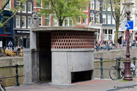 Urinoir Oudezijds Voorburgwal, Amsterdam