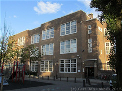 Jan Lievensschool (v.m.), Amsterdam, exterieur