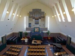 Doopsgezinde kerk, Aalsmeer - interieur