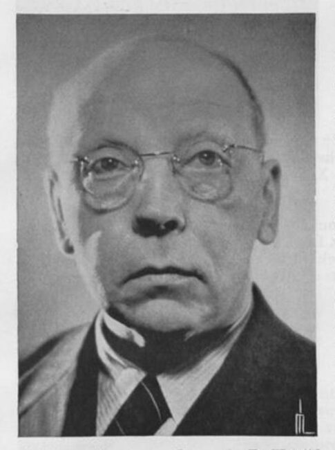 Portret van Jan van der Lip.
              <br/>
              Persoonlijkheden in het Koninkrijk der Nederlanden in woord en beeld, 1938