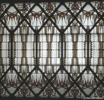 Glas in lood in de lichthof, detail.
<br/>
Gert-Jan Lobbes, 2024
