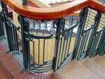 Ronding van de balustrade, bovenste verdieping.
<br/>
Gert-Jan Lobbes, 2020