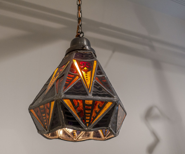 De hanglamp van Willem Bogtman.
<br/>
Marcel Westhoff, 2024