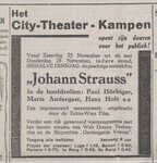 De Duitse bezetter was vast akkoord met de eerste film.
<br/>
Provinciale Overijsselsche en Zwolsche courant, 22 november 1940