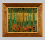 Cloisonnépaneel ‘Voorspoed’.
<br/>
Collectie Kuyken Private Archives, zonder jaar