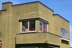 Alles is gemetseld, ook de borstwering van het balkon.
<br/>
Gert-Jan Lobbes, 2025
