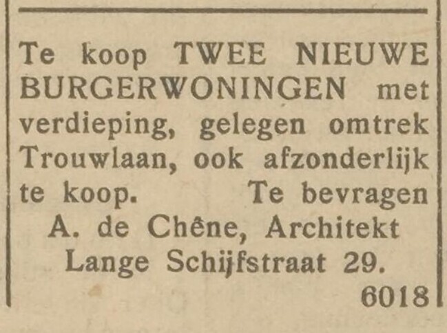 Advertentie.
<br/>
Nieuwsblad van het Zuiden, 25 februari 1929