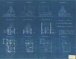 Bouwtekening.
<br/>
Karst Zevenberg / Gemeente Haren, 1932