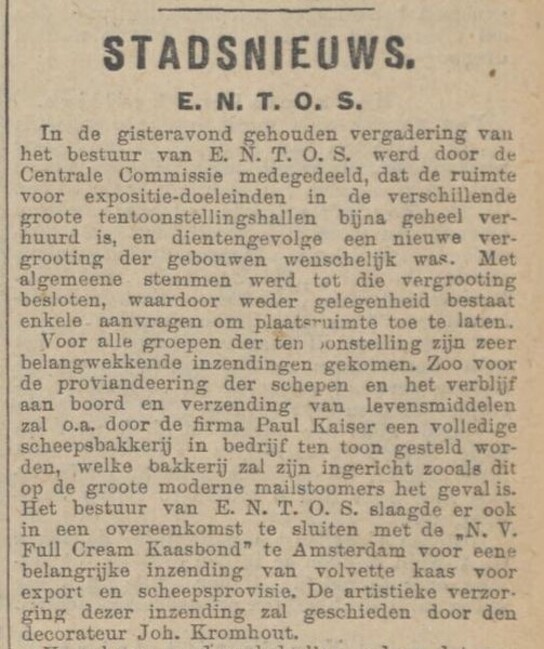 Nieuwsbericht.
              <br/>
              Algemeen Handelsblad, 10 januari 1913
