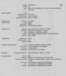 Specificaties brug 106.
<br/>
Bruggenboek Dienst Publieke Werken, zonder jaar