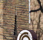 Driehoekig bovenlicht (helaas dichtgemaakt) aan de Rijnstraat.
<br/>
Marcel Westhoff, 2021