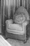 Fauteuil.
<br/>
Detail foto 1, omstreeks 1920