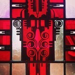 Detail van een van de ramen.
<br/>
Marieke van Wijk, 2014