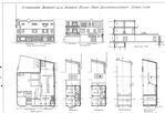 Bouwtekening van de uitbreiding op nummer 3.
<br/>
Noord-Hollands Archief, 1928
