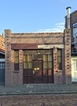 De garage-ingang aan de Emmastraat.
<br/>
Joop de Haan, 2026