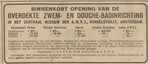 Advertentie.
<br/>
De Amsterdammer, 9 april 1928
