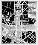 Overzicht van het expositieterrein (zuid-noord), met hierop aangegeven de Nederlandse ruimtes.
<br/>
Bouwkundig Weekblad, 1925