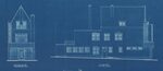 Bouwtekening.
<br/>
Bouwdossier Gemeente Groningen, 1928