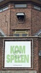 Vroeger een school, nu het Clockhuys.
<br/>
Joop de Haan, 2026