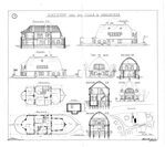 Bouwtekening van het huis.
              <br/>
              Bouwdossier gemeente Haarlem, 1918
