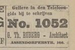 Advertentie.
              <br/>
              Provinciale Overijsselsche en Zwolsche courant, 17 juni 1922