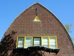 Top van de gevel.
<br/>
Gert-Jan Lobbes, 2022