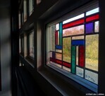 Glas-in-lood trappenhuis.
<br/>
Gert-Jan Lobbes, 2024