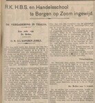 De inwijding vond plaats op 19 mei 1928.
              <br/>
              Dagblad voor Noord-Brabant, 22 mei 1928