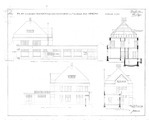 Ontwerptekening.
<br/>
Gemeente Tilburg, 1928