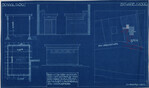 Ontwerptekening van Ch. Bartels van de links aangebouwde schuur.
<br/>
Noord Hollands Archief, 1925