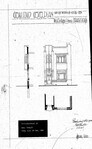 Het gewijzigde ontwerp van de voorgevel.
<br/>
Bouwdossier, 1926