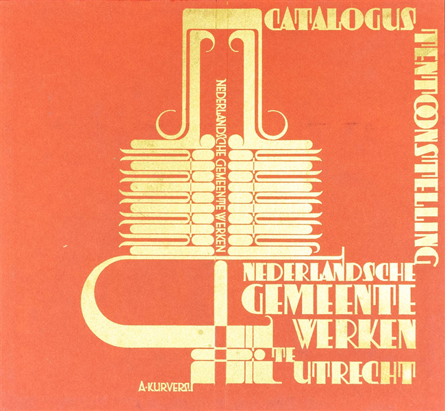 De complete omslag van de catalogus.
              <br/>
              Archief Anton Kurvers, 1926