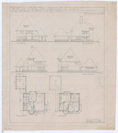 Ontwerptekening.
<br/>
Het Nieuwe Instituut, 1933