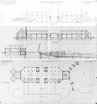 Ontwerptekeningen van het oorspronkelijke paviljoen.
<br/>
Archief Publieke Werken/ Stadsarchief Amsterdam, 1912