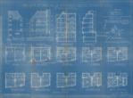 Bouwtekening.
<br/>
Stadsarchief Amsterdam, 1927