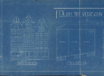 De in 1927 bestaande situatie met drie klokgevels.
<br/>
Stadsarchief Amsterdam, 1927