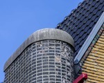 De uitbouw in stapelverband.
<br/>
Marcel Westhoff, 2026