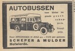 Advertentie.
<br/>
Nieuwsblad vh Noorden, 25 juli 1933