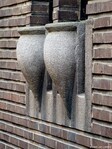 Detail gevel trappenhuis.
<br/>
Gert-Jan Lobbes, 2019