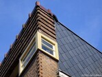 Detail van de zijgevel.
<br/>
Gert-Jan Lobbes, 2025