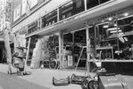 De gevel in later tijden.
<br/>
Gelders Archief: 1544 - 13355-0001 Fotocollectie Gerth van Roden CC-BY-NC-ND-4.0 licentie. , 19 augustus 1982