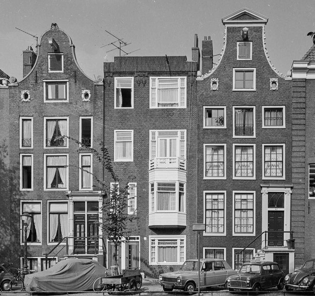Het pandje, ergens jaren 60?
              <br/>
              C.P. Schaap / Stadsarchief Amsterdam, zonder jaar
