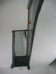 Blik naar boven in het trappenhuis.
<br/>
Arnoud Carp, maart 2012