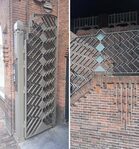 Het hekwerk. Van recenter datum, maar in stijl.
<br/>
Joop de Haan, 2022