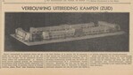 Artikel met schaalmodel.
              <br/>
              Provinciale Overijsselsche en Zwolsche courant, 11 oktober 1933