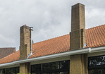 De karakteristieke schoorstenen.
<br/>
Marcel Westhoff, september 2021