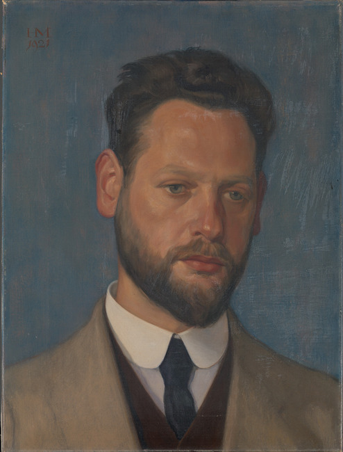 Portret door Henk Meijer.
              <br/>
              Amsterdam Museum, 1921