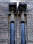 Detail gevel trappenhuis.
<br/>
Gert-Jan Lobbes, 2019
