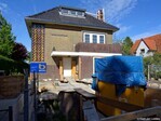 Tijdens de werkzaamheden voor de nieuwe fundering.
<br/>
Gert-Jan Lobbes, mei 2020