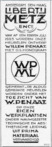 Advertentie voor Metz & Co.
<br/>
De Telegraaf, 04 juni 1925